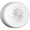 Ekena Millwork Standard Dalton Flower Rosette With Rounded Edge, 8"W x 5 1/4"H x 1"P ROSP080X053X100DAL11 - alternate 1